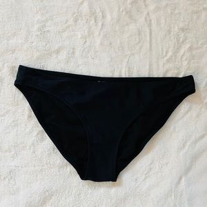 simple black bikini bottom